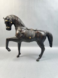 Vintage Leather Horse