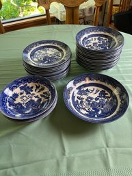 Lot Of Churchill English China Bowls.