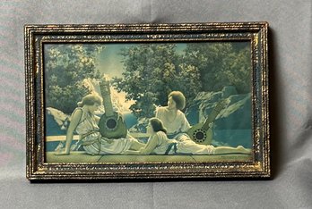 House Of Art Vintage Print Lute Players.