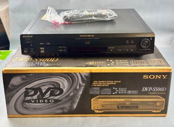 Sony DVD Player Model DVP-S500D