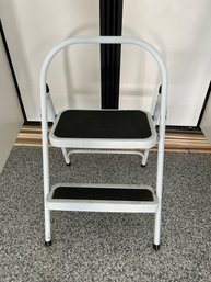 White Step Stool