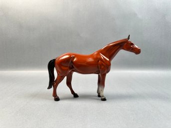 Vintage Made In Japan Metal Horse