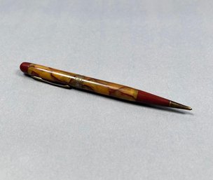 Vintage Watermans Pearl And Mahogany Mechanical Pencil