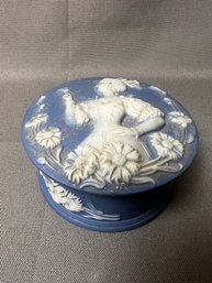 Vintage Wedgewood Style Powder Dish.