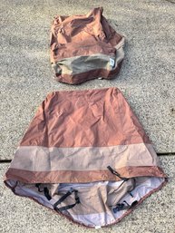 Lot Of 3 Waterproof Duck Covers For 2 Outdoor Chairs & Couch