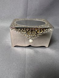 Mini Jewelry Box Engraved To April.