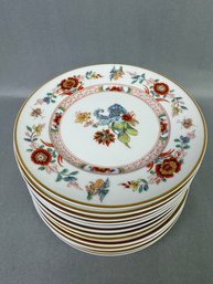 Haviland Limoges - Cathay- 12- 6.25 Inch Bread & Butter Plates