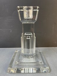Waterford Art Deco Candleholder.