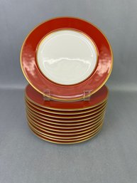 Mikasa Bone China - Egyptian Terracotta - 12-7.5 Inch Plate