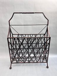 Metal Magazine Rack