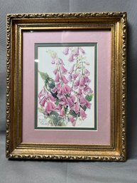 Framed And Signed Gwendolyn Babbitt Print.