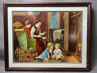 Framed Print Home Sweet Home