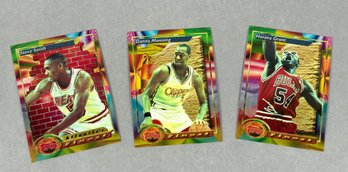 Vintage Basketball Finest Refractor Topps Cards