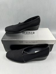 Munro Black Stretch Shoes - 9N