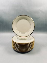 12 - Lenox Eternal 8 Inch Plates