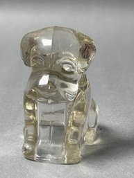 Federal Glass 'mopey Dog' Candy Container