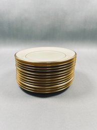 12 - Lenox Eternal 6.5 Inch Plates