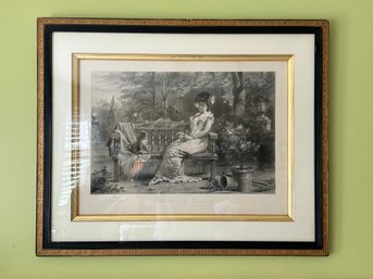 The Rose Of Destiny Engraved By J J Chant