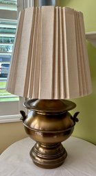 Kennedy Lamp & Shade Large Brass Lamp