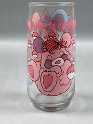 Party  Popples Drinking Glass 1986 'any Time Is Party Time!'