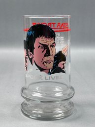 Star Trek-spoke Lives 1986 Drinking Glass