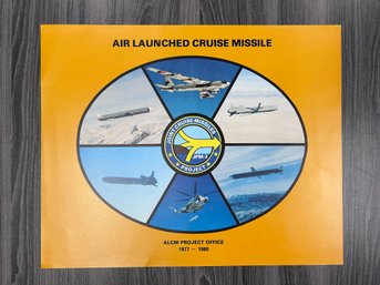 Air Launched Cruise Missile Poster