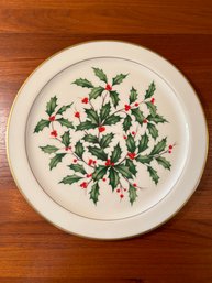 Lenox Holly & Berry Round Platter