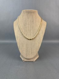 Pearl Necklace - Discolored Section