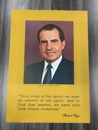 Richard Nixon President Poster 1969