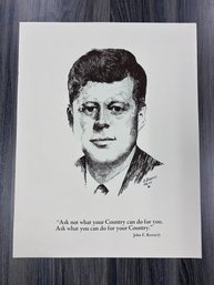 JFK 1963 Poster By Gruerio