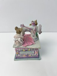 Hand Painted Trinket Box