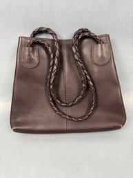 Dark Brown Leather Purse