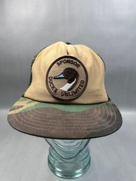 Vintage Ducks Unlimited Trucker Hat