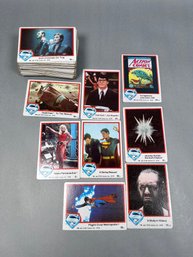 1978 Superman Movie Cards Lot