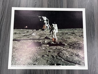 Man On The Moon Poster