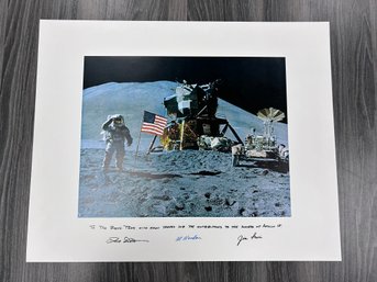 To The Boeing Team Man On The Moon Poster