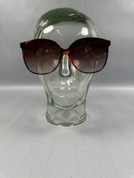 Tortoise Shell Framed Sunglasses
