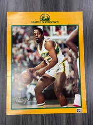 Vintage Seattle Sonics Poster