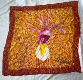 100 Percent Silk Scarf Made In USA