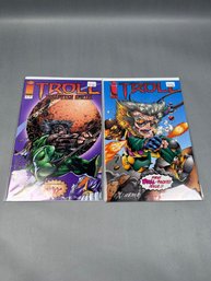 Two Troll Comic Books