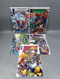 Five Brigade Comic Books