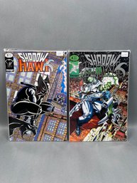 Two Shadow Hawk Comic Books