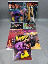 Lot Of 7 The Maxx Comic Books
