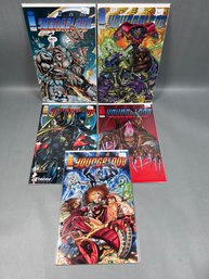 Lot Of Five Team Youngblood Comics
