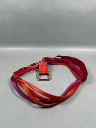 Multi Color Belt