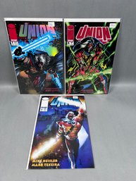 Three Union Comic Books