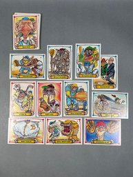 Lot Of Baseballs Greatest Grossouts Trading Cards