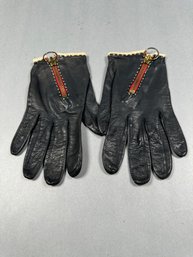 Kay Fuchs - Hand Of Fashion Black Gloves - Size 7