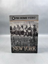 DVD Box Set For 'New York: A Documentary Film' By Ric Burns