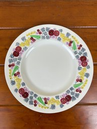 Westminster George Jones & Sons Raised Floral Rim Plate